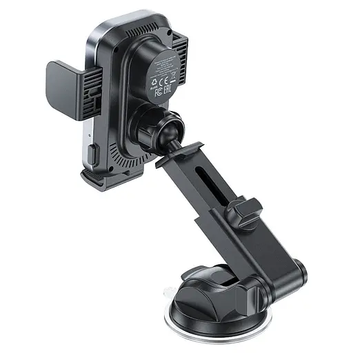 Автотримач для телефона ACEFAST D53 wireless charging car holder with electric clamp for dashboard Black - фото 5