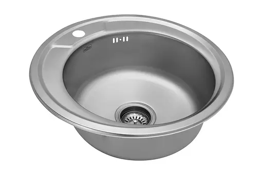 Кухонная мойка Kroner KRP Dekor-490 (0,6 мм) CV022761, Decor - фото 3