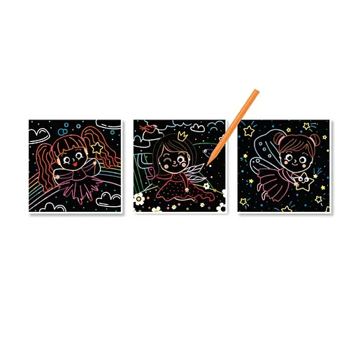 Набор для творчества гравюры Феи 300218, 3 гравюры в наборе.