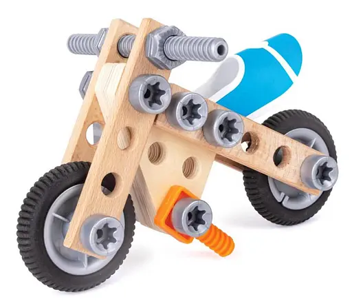 Конструктор Hape Мотоцикл 34 детали E3037 - фото 2