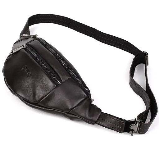 Жіноча шкіряна сумка-бананка Tarwa 31х14х6 см sum0026355 - фото 4