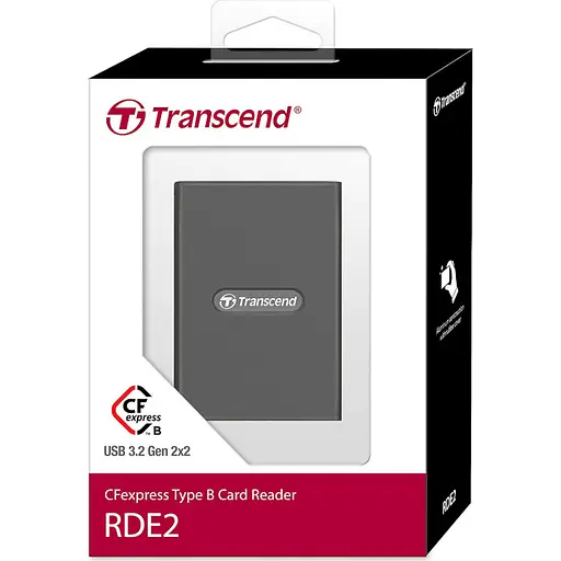 Кардридер Transcend USB 3.2 Gen 2x2 Type-C CFexpress (TS-RDE2) - фото 4