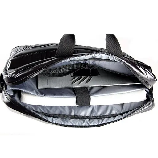 Сумка для ноутбука 16" Continent CC-072 Black полиэстер 40.5 x 29 x 6.5 см - фото 3