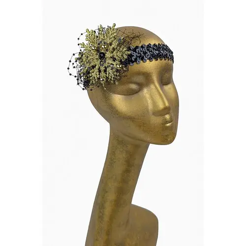 Резинка на голову Сніжинка - фото 1