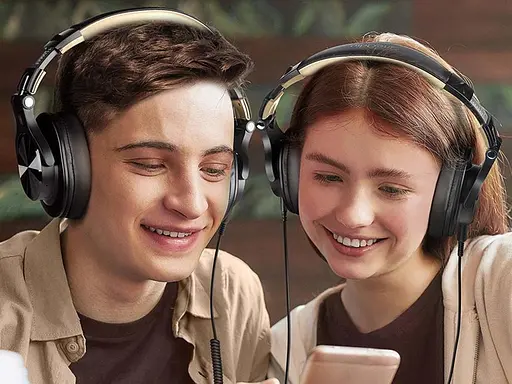 Професійні навушники OneOdio A70 безпровідні чорно-золотистий - фото 7