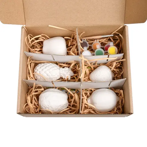 Набір для творчості Гіпсові розмальовки "Розфарбуй фрукти" Strateg 30989 - фото 4