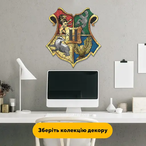 Пазл деревянный Хогвартс, А5, Деревянная коробка 35 элементов - фото 6