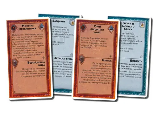 Настільна гра White Games&Geekach Games Війна Персня. Доля Еребору (War of the Ring: The Fate of Erebor) (укр.) (GKCH137fe) - фото 2