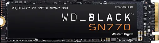 Накопитель SSD Western Digital m.2 NVMe 2TB WD Black SN770 WDS200T3X0E (WDS200T3X0E) - фото 1