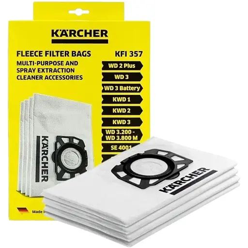 Мішок для пилососа Karcher wd3 KFI357 (2.863-314.0)