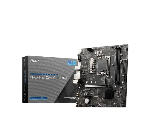 Материнська плата MSI H610M-G Pro DDR4 LGA 1700 (PRO H610M-G DDR4)
