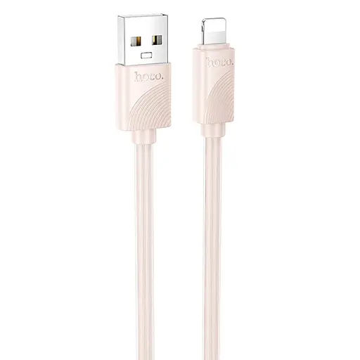 Дата кабель Hoco X114 Energy USB to Lightning 2.4A (1m) Pink