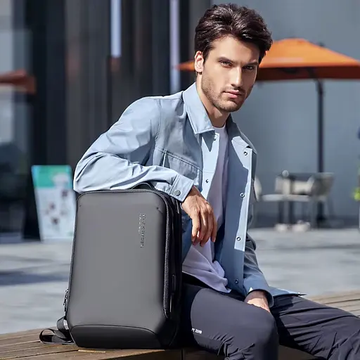 Рюкзак Mark Ryden для студента MR9008 водонепроницаемый Черный - фото 6