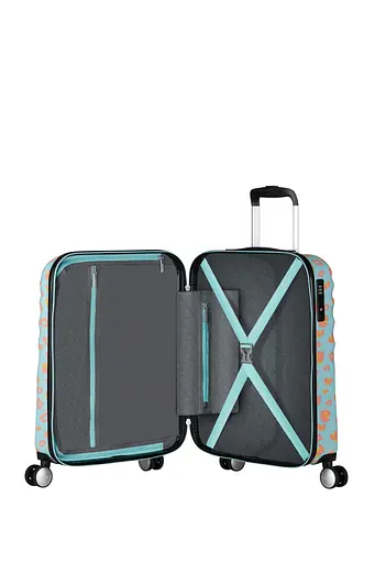 Чемодан American Tourister WAVEBREAKER DISNEY MINNIE PASTEL DOTS 55x40х20 55 См 31C*04017 - фото 2