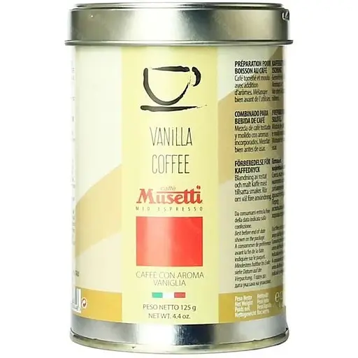 Кофе молотый Musetti Vanilla 125 г ж/б - фото 1