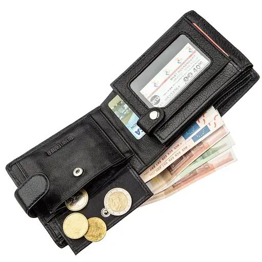 Мужской универсальный кошелек ST Leather 12х10 см acs0029625 - фото 6