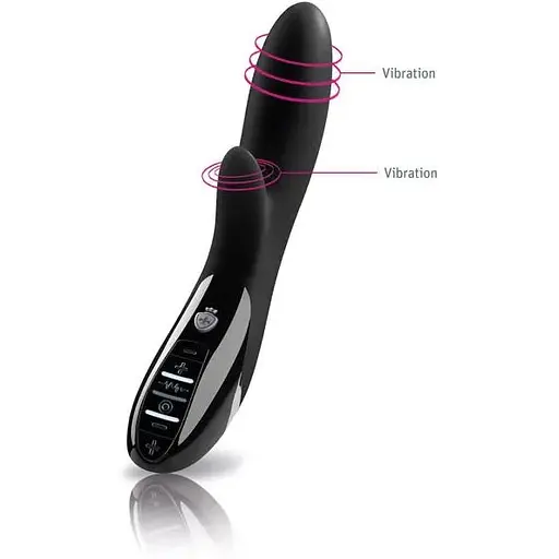 Вібратор-кролик з електростимуляцією Mystim Daring Danny eStim Black - фото 5