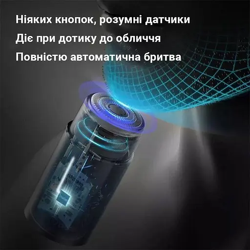 Електробритва ShowSee F101-GY сірий - фото 4