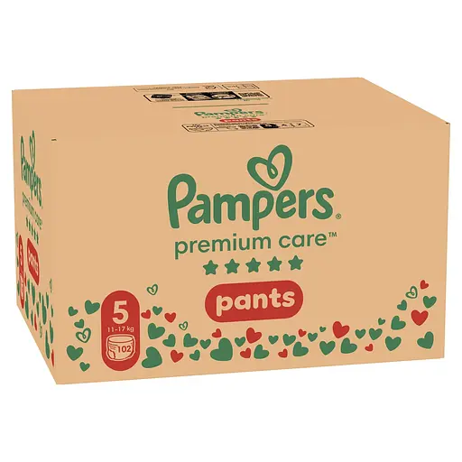 Уцінка. Набір трусики-підгузки Pampers Premium Care Pants 5 (11-17 кг) 102 шт. - фото 2