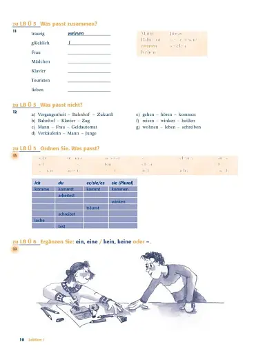 Delfin Arbeitsbuch Teil 1 Lektionen 1–10 - фото 5