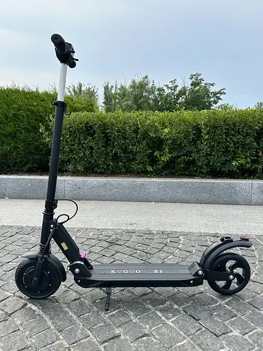 Электросамокат KUGOO S3 Jilong 8.8Ah 450W черный + сумка-чехол - фото 7