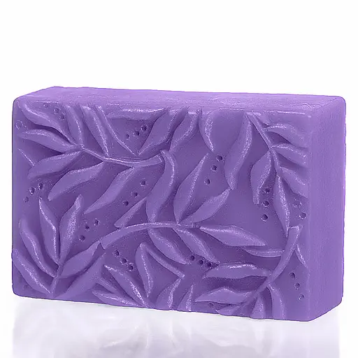 Мыло Hand Made лавандовое ручной работы Листья 85 г (1054-02)