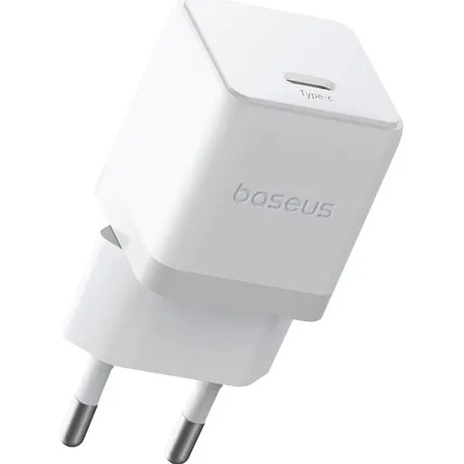 Мережевий зарядний пристрій Baseus Palm 1-USB-C 30W Moon White (P10111605213-00) [127627] - фото 2