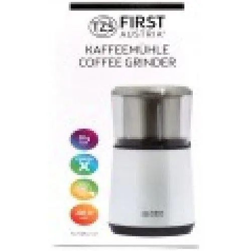 Кавомолка електрична First FA-5486-2-WI - фото 4