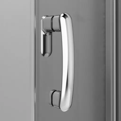 Душевая кабина Am.Pm Like 90x90 см без поддона хром W83UG-315-090CG, универсальная, прозрачная, хром - фото 7