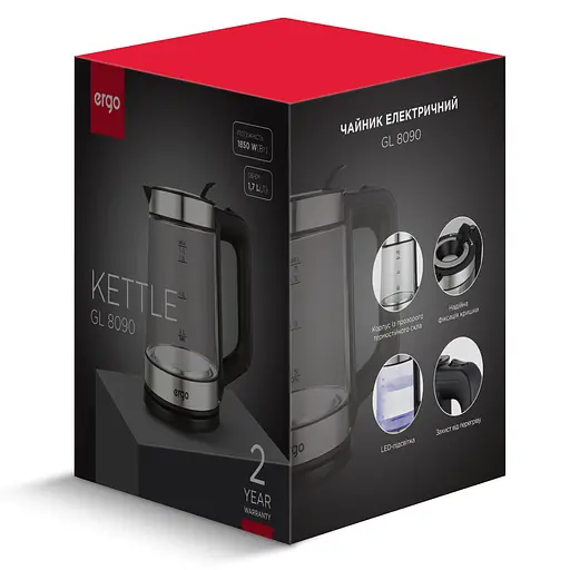 Електрочайник Ergo GN 8090 - фото 2