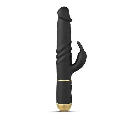 Вібратор-кролик Dorcel Furious 2.0 27 см чорний - фото 2