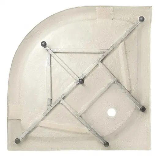 Набор Lidz Душевая кабина Latwa SC90x90.SAT.LOW.GR, полукруглая, стекло тонированное 4 мм + Душевой поддон Kapielka ST90x90x15 - фото 9