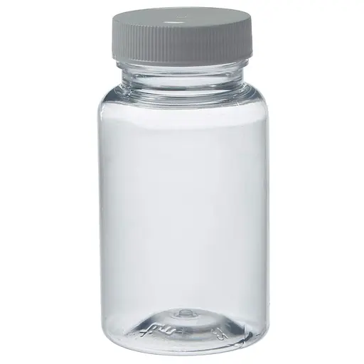 Бутылка для упаковки Hudson Exchange 120 мл (4 унции) с крышкой, ПЭТ, прозрачная, 6 упаковок - фото 2