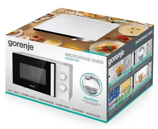 Мікрохвильова піч Gorenje MO 20 E1WH - фото 8