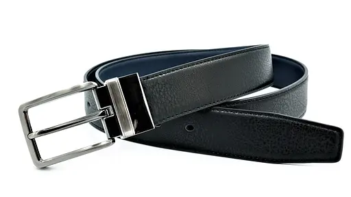 Ремінь шкіряний Weatro чоловічий двосторонній 110-125х3,5 см acs0013947 - фото 8