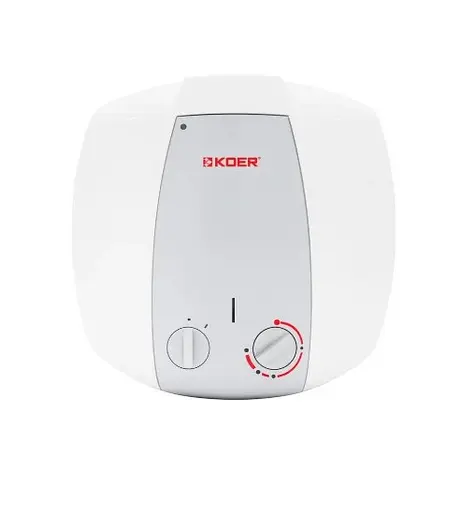 Водонагреватель Koer KWH.E05-15VWU 1500 Вт, мокрый ТЭН, 15 л, квадратный, вертикальный, под мойкой, белый (EK0106) - фото 1