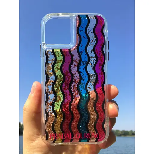 Противоударный чехол Case-Mate Prabal Gurung Waterfall для iPhone 11 / XR (6.1") Rainbow - фото 8