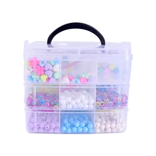 Набор бисера для творчества Bambi 330-148/149 трехэтажный бокс, микс - фото 1