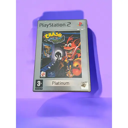 Диск с игрой на PlayStation 2 Crash Bandicoot: The Wrath of Cortex