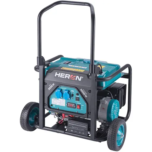 Бензиновый генератор Heron 7,4 HP 3,5kW (8896141)