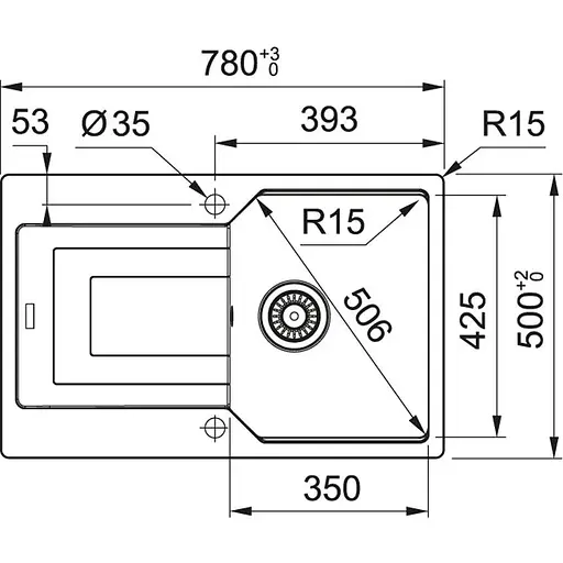 Кухонна мийка Franke Urban UBG 611-78 114.0701.806 - фото 2