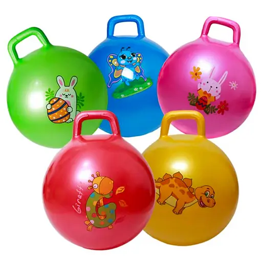 Мяч Гиря, BT-PB-0216, 400 г, 55 см, животные (В ассортименте) - фото 2