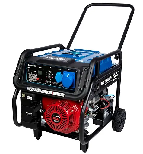 Генератор бензиновий EnerSol 5/5.5 кВт EPG-5500SEH - фото 3