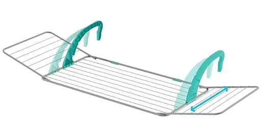 Сушарка для білизни навісна Colombo Balcony 18 (931869) - фото 2