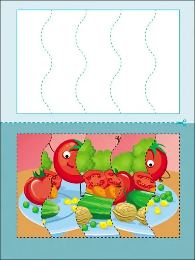 Розвивальні зошити: Пазли-розрізалки. Смаколики - фото 4