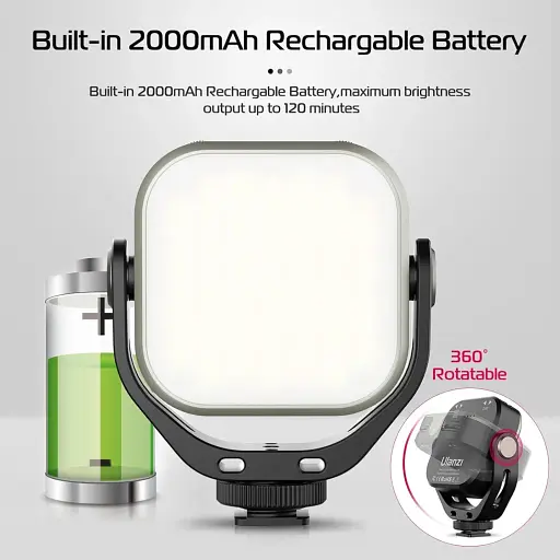 Накамерне світло Ulanzi VIJIM VL66 RGB UV-L088 [132870] - фото 3