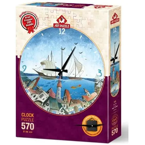 Пазл Art Puzzle Часы Аква Сити 570 эл. (5103)