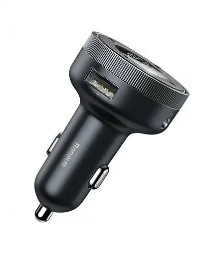 FM-трансмиттер Baseus Enjoy Car Wireless MP3 Charger (Wireless 5.0+5V/3.4A) Черный (CCLH-01) - фото 2