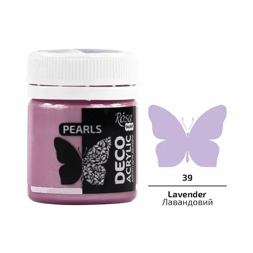 Акрил для декора Лавандовый (79) перламутр 20 мл Rosa Talent - фото 2