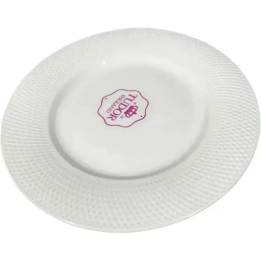 Тарілка Tudor Сітка порцелянова обідня 30.5 см (TU2081-6)